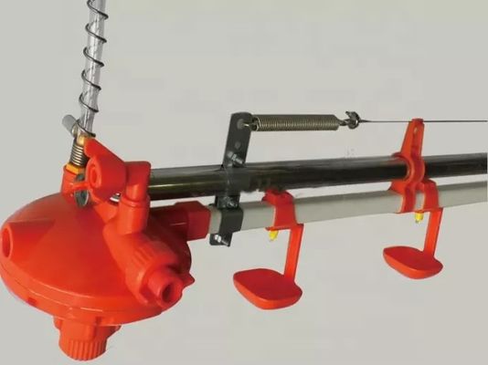 Plastic Nipple System In Poultry Farm water and manpower saving