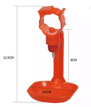 Water saving Poultry Chicken Drinker System Environmental Protection