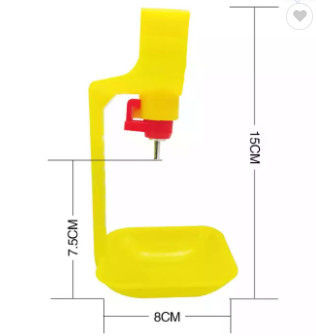 Poultry Chicken Drip Waterer Automatic Brooding Pipe Size Dia 25mm