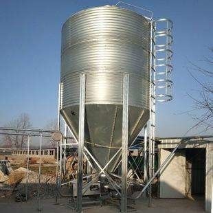 Huaxiang Farms Agricultural Feed Bins Farm Feed Storage Bins 1 Year Warranty
