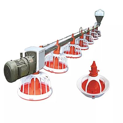 0.75m Tray Spacing Poultry Farming Machine 16 Compartments Per Pan